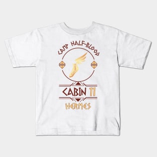 Cabin #11 in Camp Half Blood, Child of Hermes – Percy Jackson inspired design Kids T-Shirt